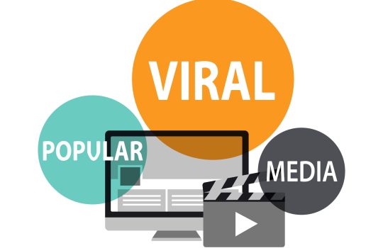 Illustration of social media concept